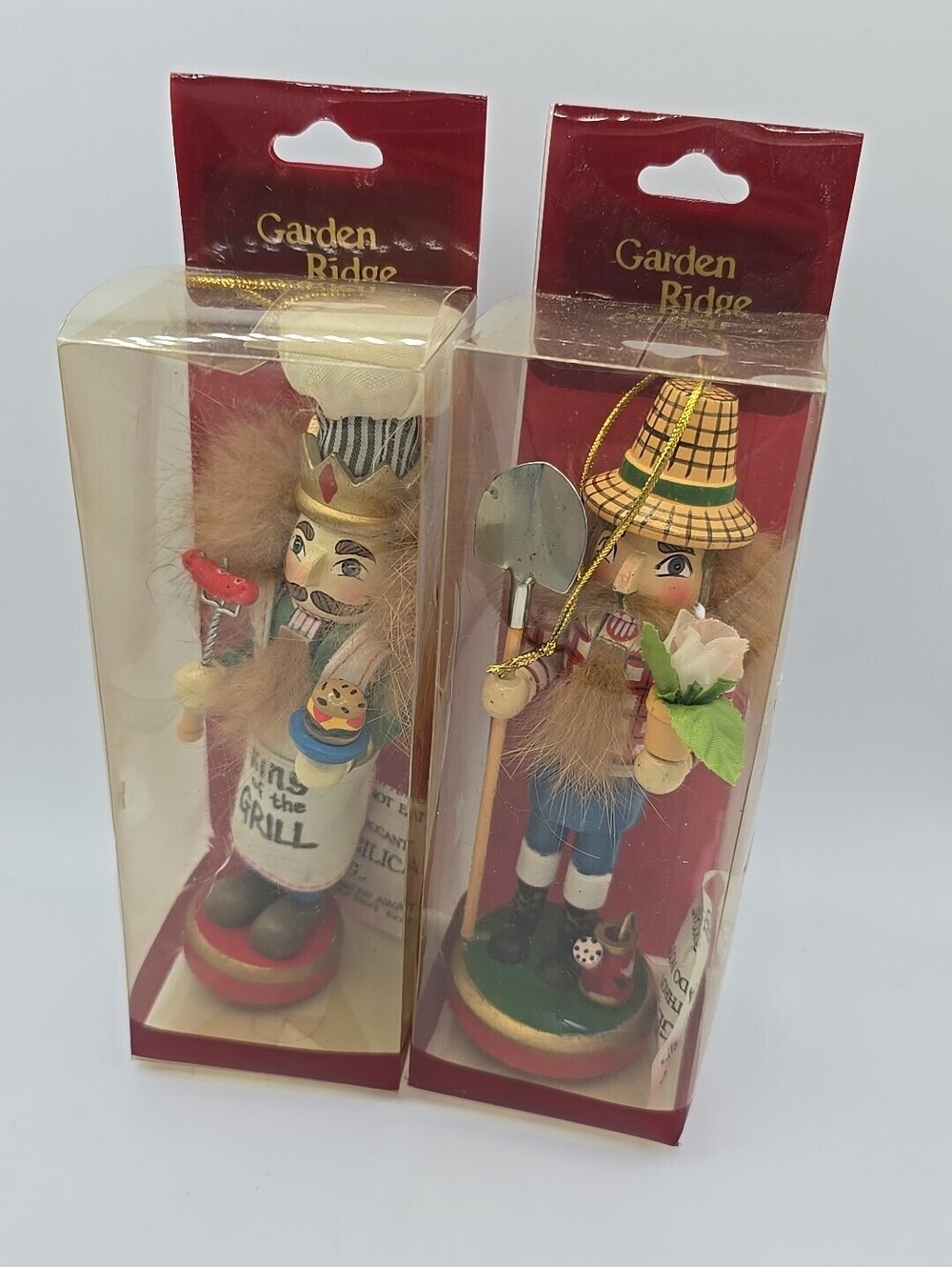 Garden Ridge Wooden Nutcracker Garder Wonderland Woman Gardener 6” Tall